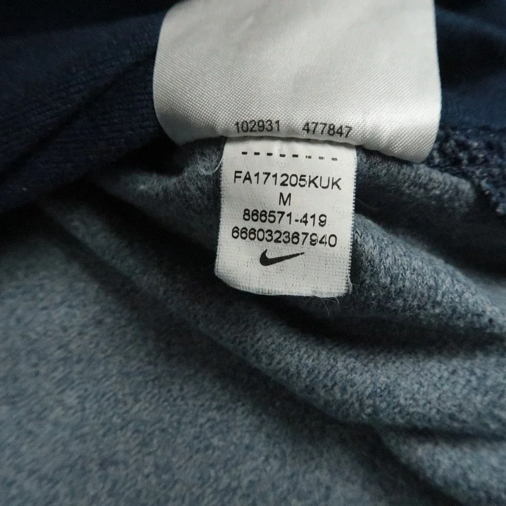 Penn State Nittany Lions Pullover Mens Medium Blue Nike Quarter Zip Dri FIT